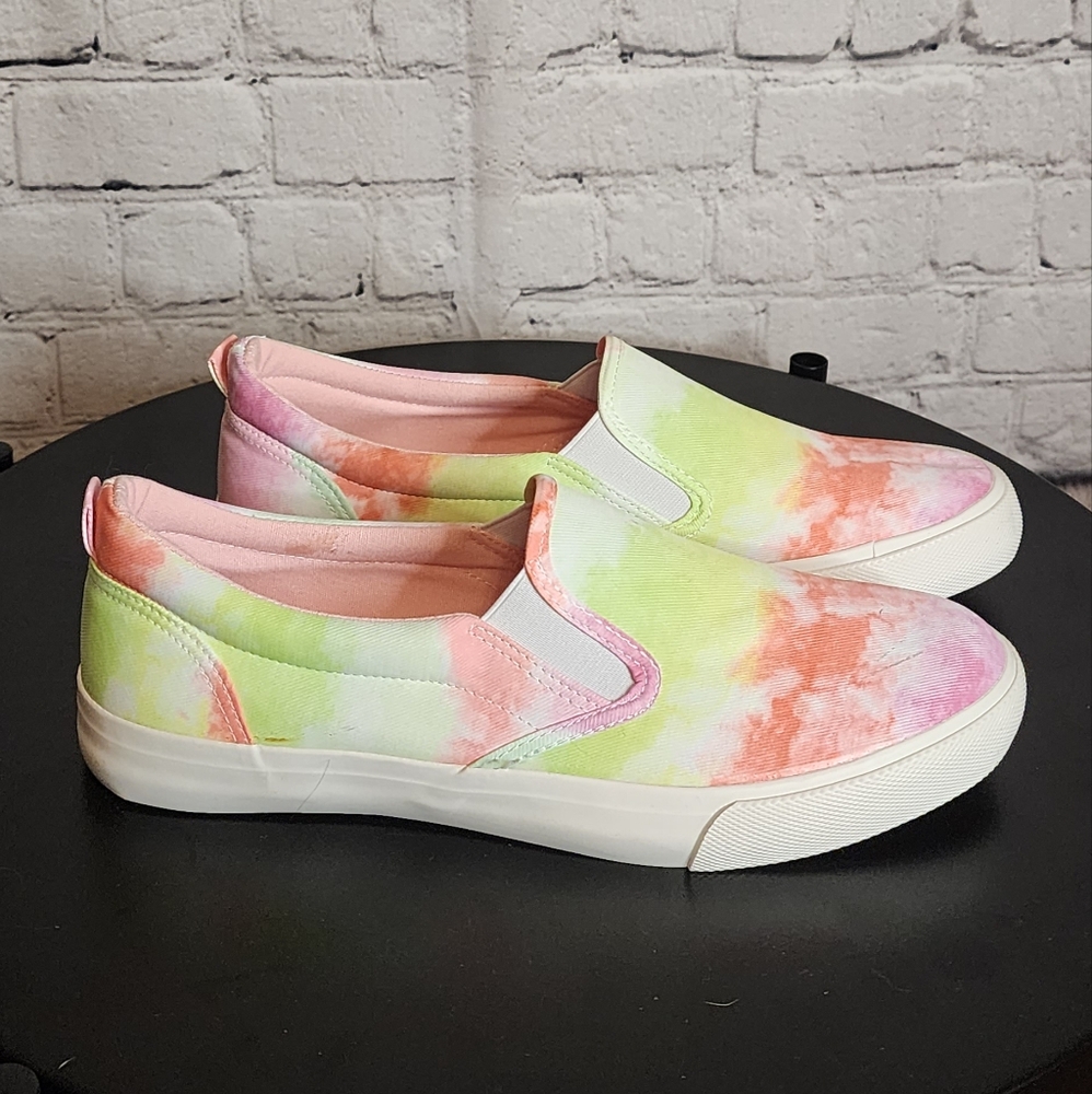 Sugar Tie Dye Sneakers NWOT size 8.5